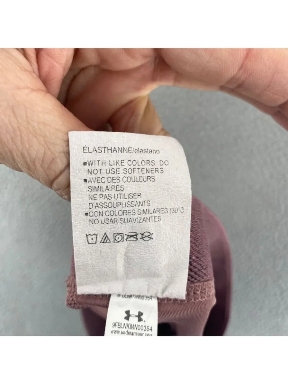 Under Armour Shorts Womens Medium Mauve Heatgear Slim Compression Knit Stretch